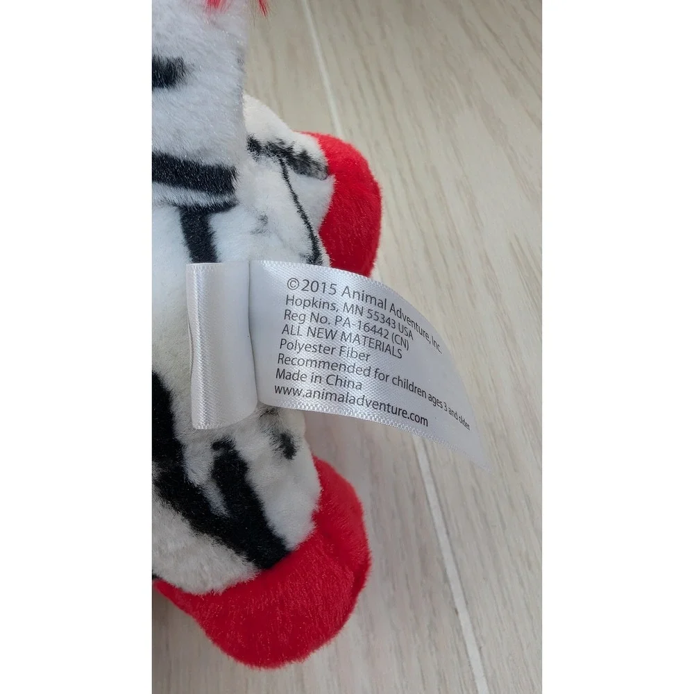 Animal Adventure Zebra Plush 8